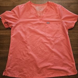 EUC Figs XL catarina hot coral